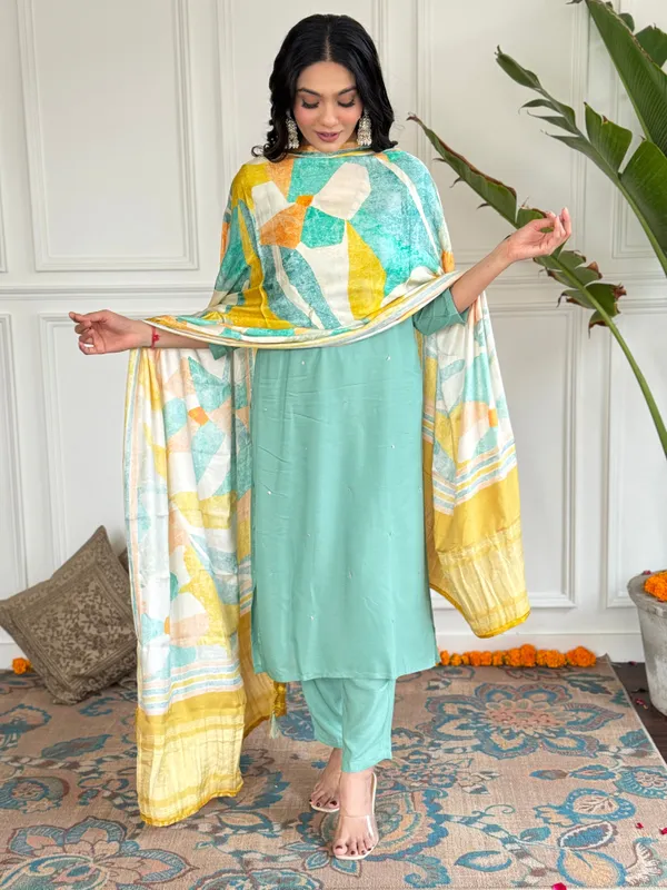 Light_Blue_Viscose_Embroidered_Kurta_Pant_Dupatta_Set_For_Women_And_Girls