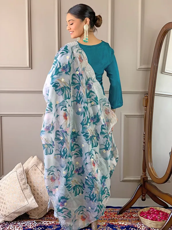 Blue_Viscose_Embroidered_Kurta_Pant_Dupatta_Set_For_Women_And_Girls