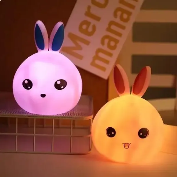 Golden_Led_Bunny_Night_Lamp_With_Color_Changing_Light