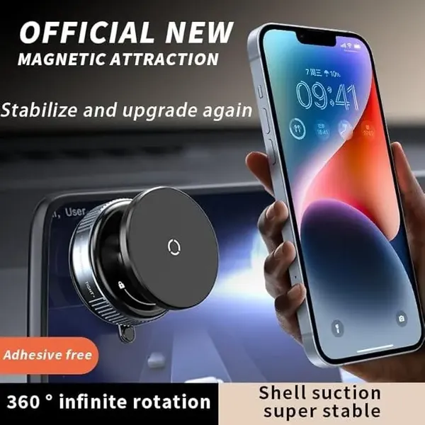 Black_360_Rotating_Magnetic_Car_Phone_Mount_With_Dashboard_Suction_Base
