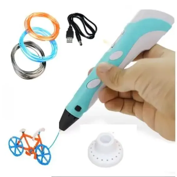 Blue_3D_Printing_Pen_With_Led_Display_And_Pla/Abs_Filament_Support_Diy_Drawing_Tool_Kit