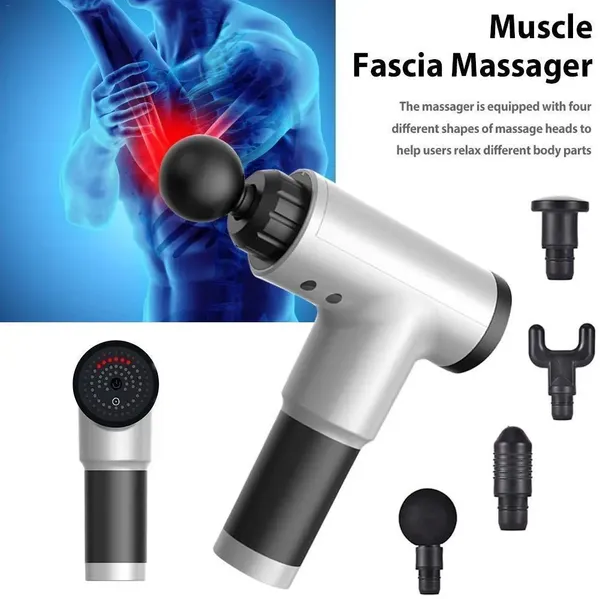 Muscle_Fascia_Massager_Gun_&_Portable_Mini_Electric_Shaver_for_Men_-_Compact_Rotary_Shaver_with_USB_Charging_Pack_Of_2