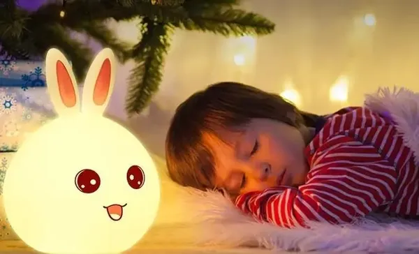 Golden_Led_Bunny_Night_Lamp_With_Color_Changing_Light