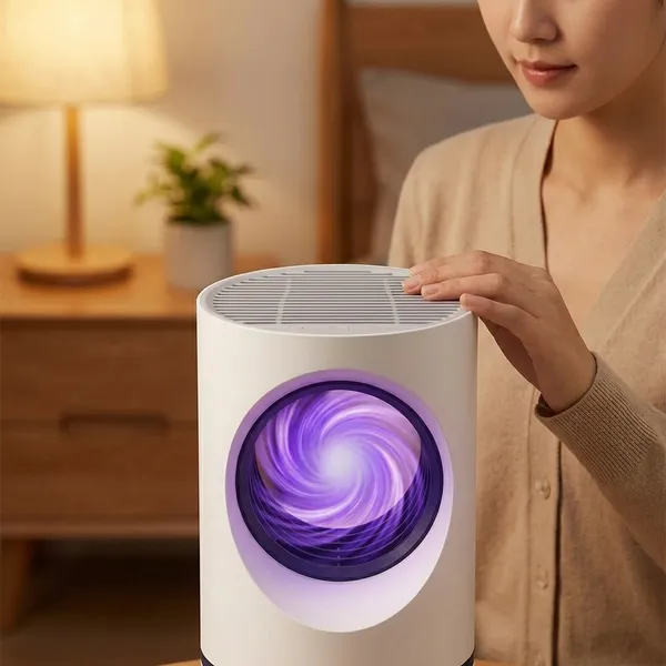 USB_Mosquito_Killer_Lamp_&_3D_Crystal_Cube_Lamp_with_Warm_Glow_-_Decorative_LED_Night_Light_Pack_Of_2