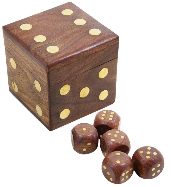 Wooden_Dice-Shaped_Storage_Box_with_5_Dice