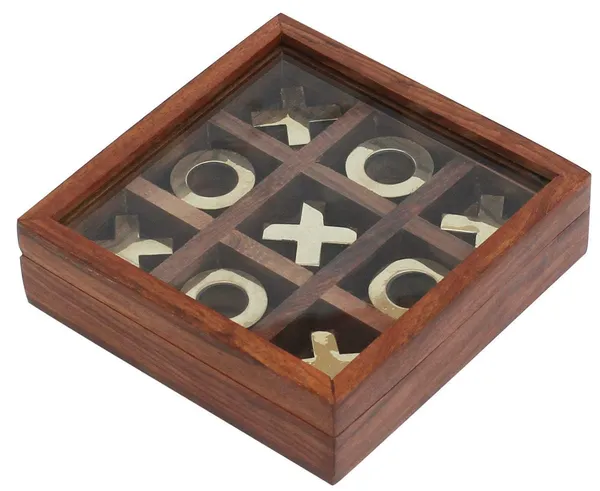 Artisan_Sheesham_Wood_3D_Tic-Tac-Toe_Box