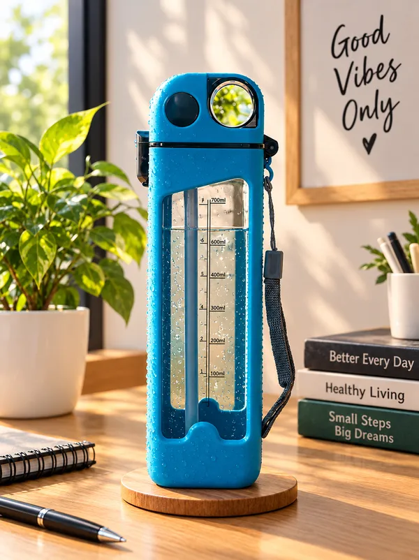 Blue_700_Ml_Marked_Water_Bottle_With_Carrying_Strap