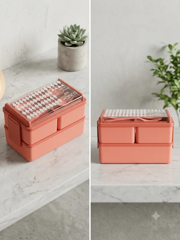 Coral_Three_Tier_Compartment_Lunch_Box