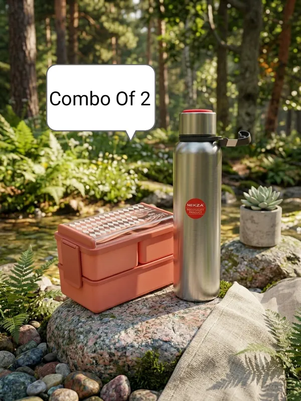Coral_Lunch_Box_And_Stainless_Steel_Water_Bottle_Set