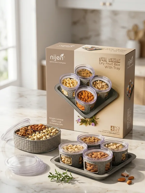 Plastic_Woven_Pattern_4_Piece_Dry_Fruit_Storage_Box_Set