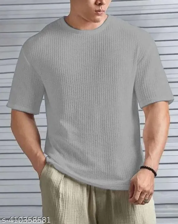 Grey_Cotton_Blend_Premium_Printed_Typography_Round_Neck_T_Shirt_For_Men