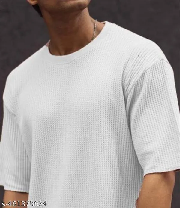 White_Cotton_Blend_Premium_T_Shirt_For_Men
