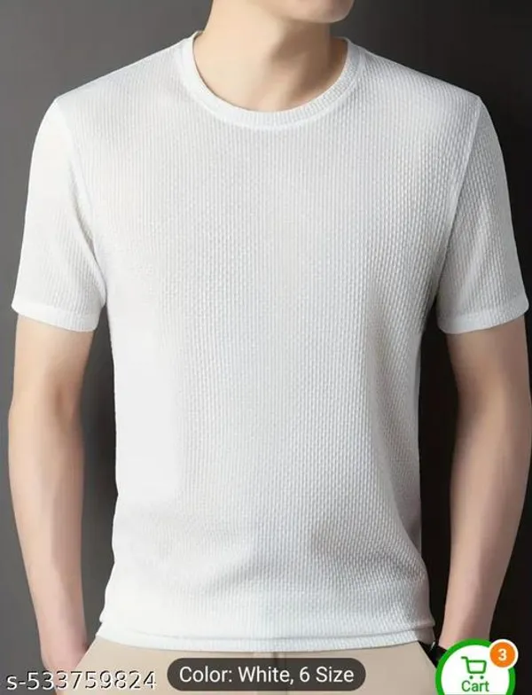 White_Cotton_Blend_Premium_T_Shirt_For_Men