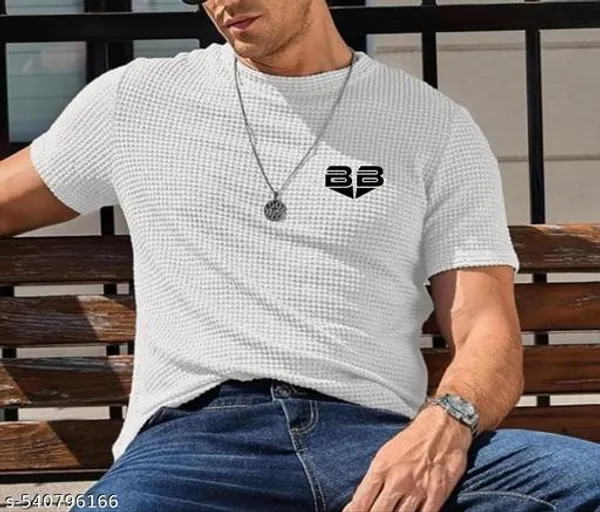 White_Cotton_Blend_Premium_T_Shirt_For_Men