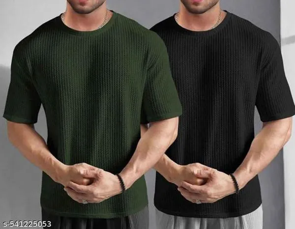 Black_Cotton_Blend_Premium_T_Shirt_For_Men