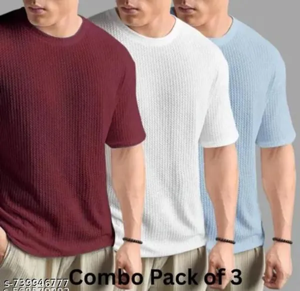 Multicolor_Cotton_Blend_Premium_T_Shirt_For_Men