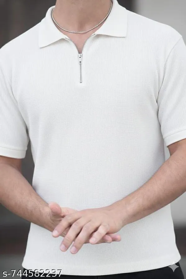 White_Cotton_Blend_Premium_T_Shirt_For_Men