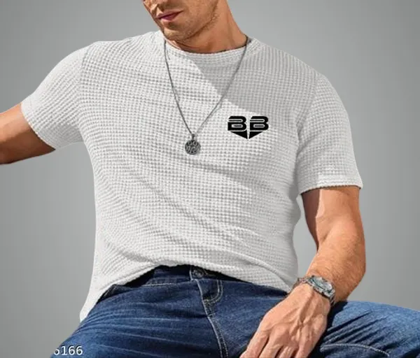 White_Cotton_Blend_Premium_T_Shirt_For_Men