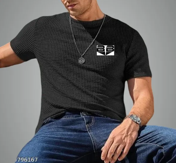 Black_Cotton_Blend_Premium_T_Shirt_For_Men