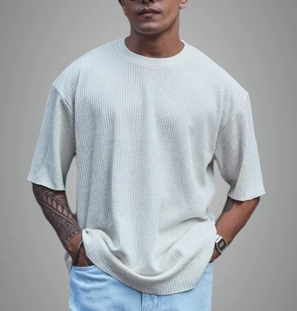 White_Cotton_Blend_Premium_T_Shirt_For_Men