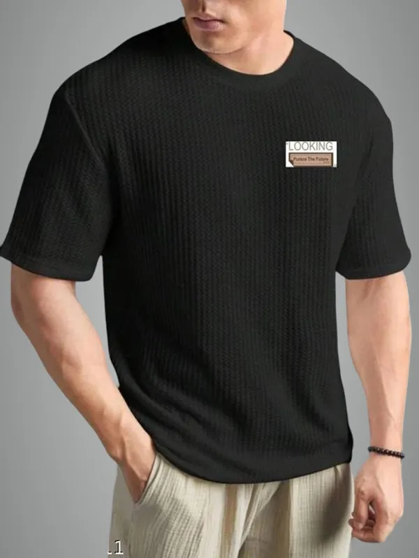 Black_Cotton_Blend_Premium_T_Shirt_For_Men