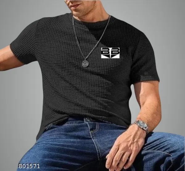 Black_Cotton_Blend_Premium_T_Shirt_For_Men