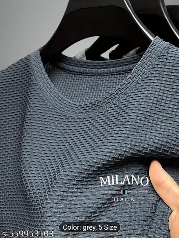 Grey_Cotton_Blend_Premium_T_Shirt_For_Men