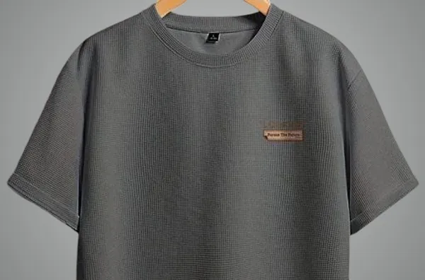 Grey_Cotton_Blend_Premium_T_Shirt_For_Men