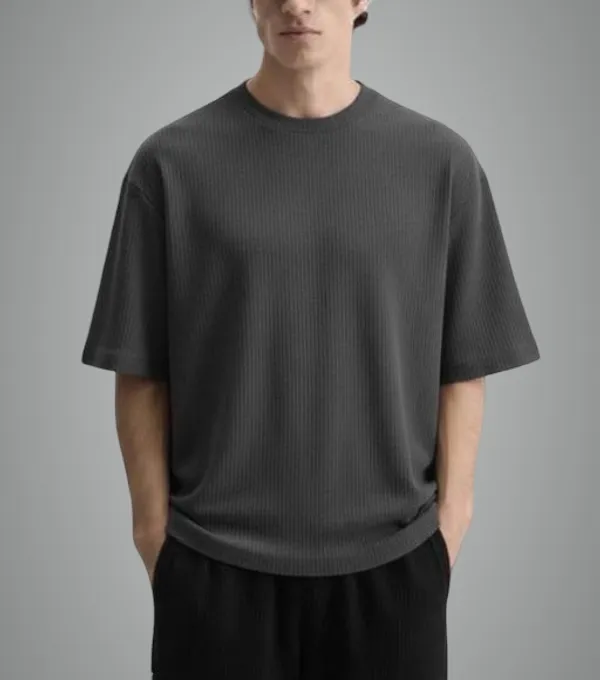 Grey_Cotton_Blend_Premium_Stripes_Half_Sleeve_T_Shirt_For_Men