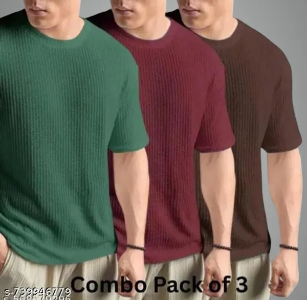 Multicolor_Cotton_Blend_Premium_T_Shirt_For_Men