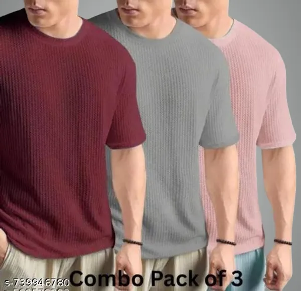 Multicolor_Cotton_Blend_Premium_T_Shirt_For_Men