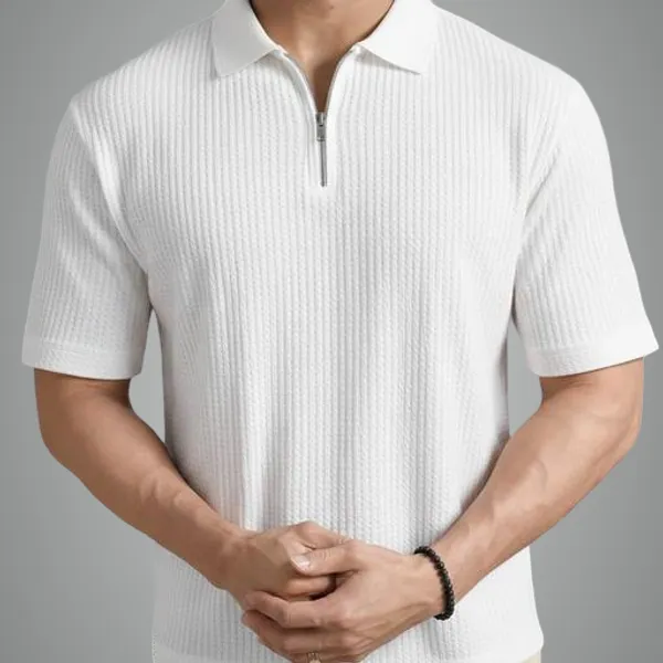 White_Cotton_Blend_Premium_T_Shirt_For_Men