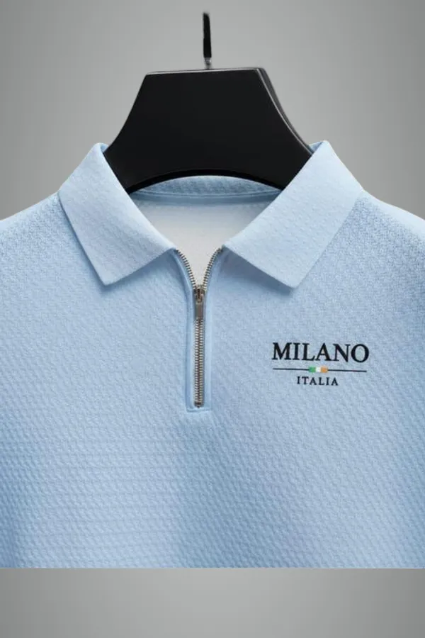 Sky_Blue_Cotton_Blend_Premium_T_Shirt_For_Men