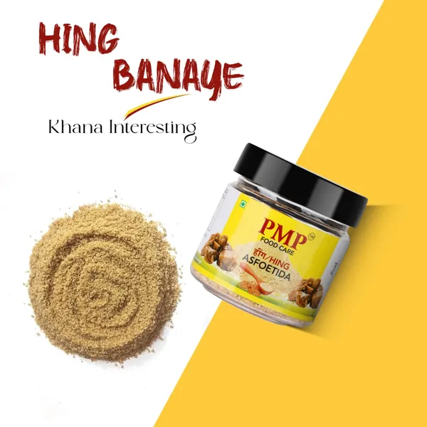 PMP_Foodcare_Hing_Banaye_Premium_Asafoetida_Powder_for_Enhanced_Flavour_-100_Gm