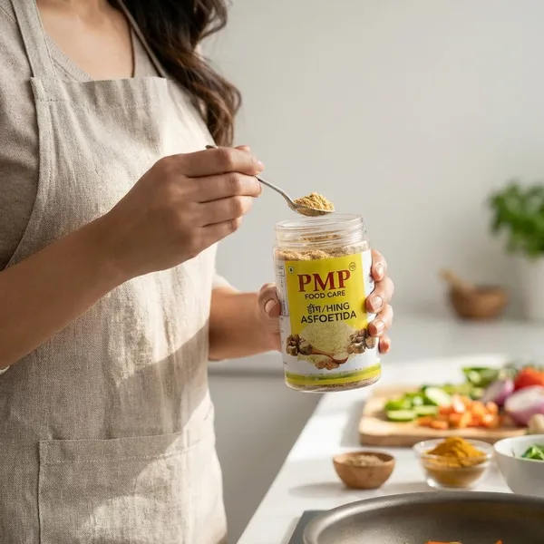PMP_Foodcare_Hing_Banaye_Premium_Asafoetida_Powder_for_Enhanced_Flavour_-100_Gm