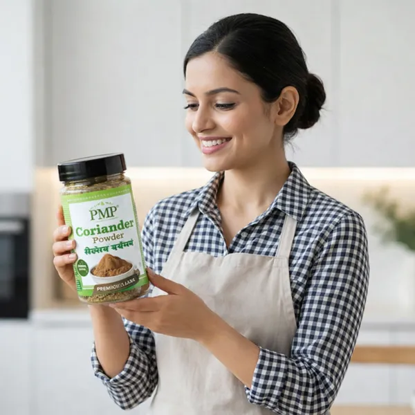 PMP_Foodcare_Coriander_Powder_Ground_Dhania_Premium_Quality_Spice_for_Cooking_-100_Gm_Pack_Of_2