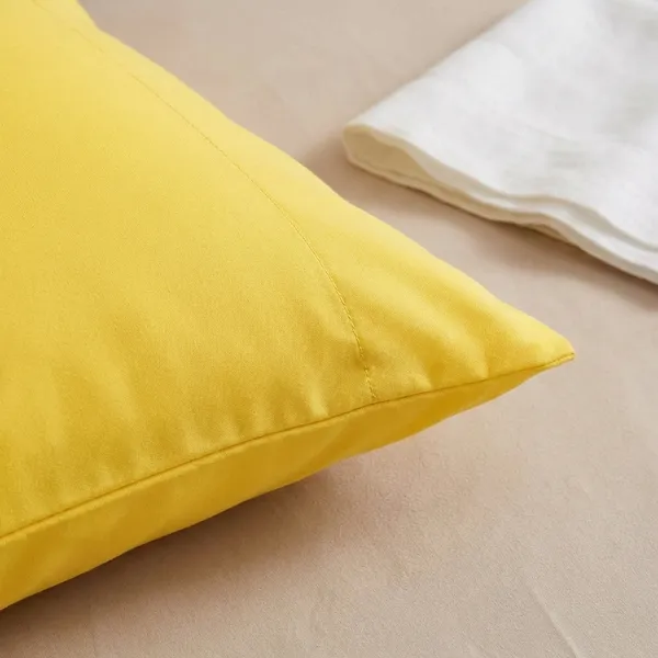 Yellow_Cotton_Solid_Premium_Pillow_Covers_Pack_Of_2