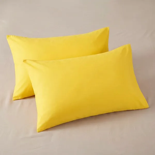 Yellow_Cotton_Solid_Premium_Pillow_Covers_Pack_Of_2