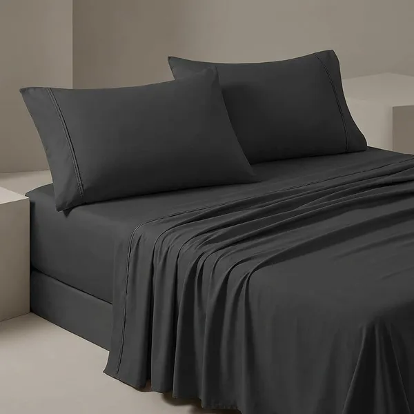 Black_100%_Egyptian_Cotton_Solid_Premium_Flat_Sheet,_Pillowcase_Pack_Of_3