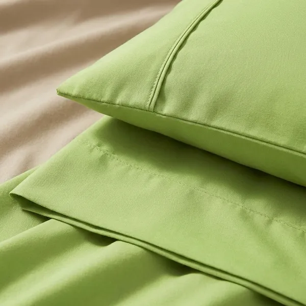 Moss_100%_Egyptian_Cotton_Solid_Premium_Flat_Sheet,_Pillowcase_Pack_Of_3