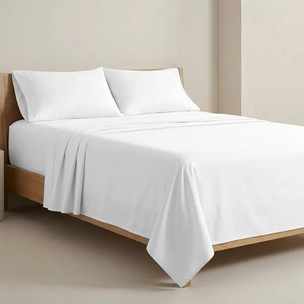 White_100%_Egyptian_Cotton_Solid_Premium_Flat_Sheet,_Pillowcase_Pack_Of_3