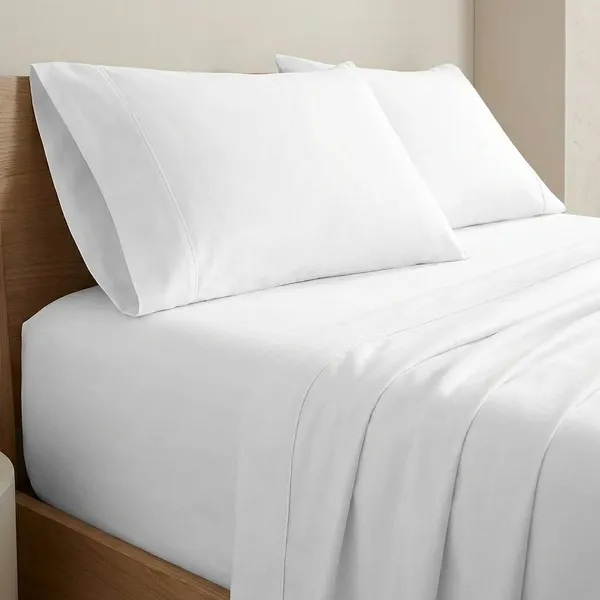 White_100%_Egyptian_Cotton_Solid_Premium_Flat_Sheet,_Pillowcase_Pack_Of_3
