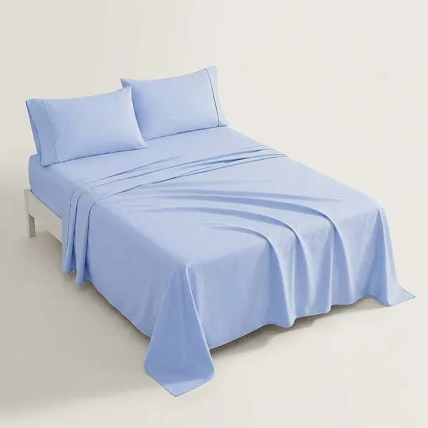 Sky_Blue_100%_Egyptian_Cotton_Solid_Premium_Flat_Sheet,_Pillowcase_Pack_Of_3