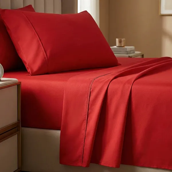 Red_100%_Egyptian_Cotton_Solid_Premium_Flat_Sheet,_Pillowcase_Pack_Of_3