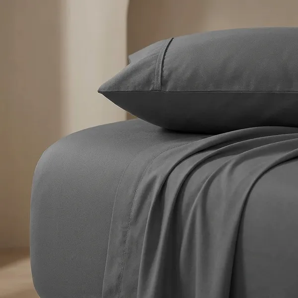 Dark_Grey_100%_Egyptian_Cotton_Solid_Premium_Flat_Sheet,_Pillowcase_Pack_Of_3