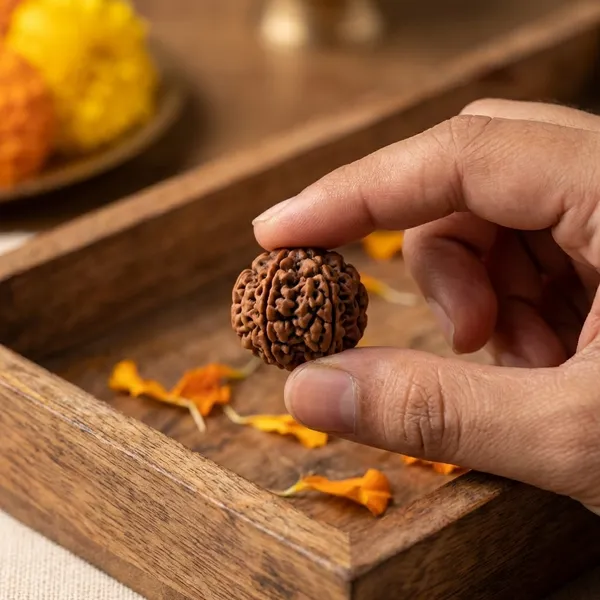 7_mukhi_nepali_rudraksha_Pendent_with_German_sliver_capping