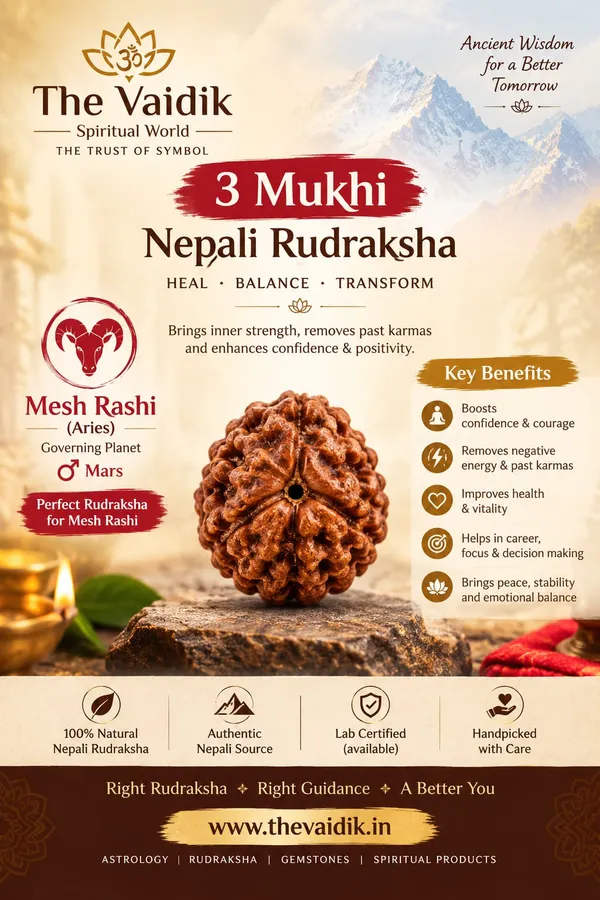 3_Mukhi_Nepali_Rudraksha_beads