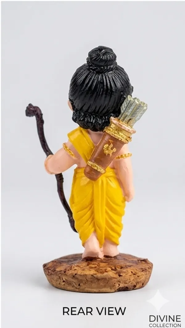 Intricately_Crafted_Child_Lord_Ram_Multicolor_Marble_Dust_Statue_(4cm_x_2cm_x_2cm)