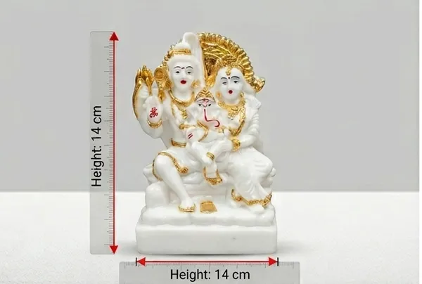 Shiv_Parivar_White_Gold_Marble_Statue_–_Gold_&_White_Finish_Shiv_Parivar_Idol