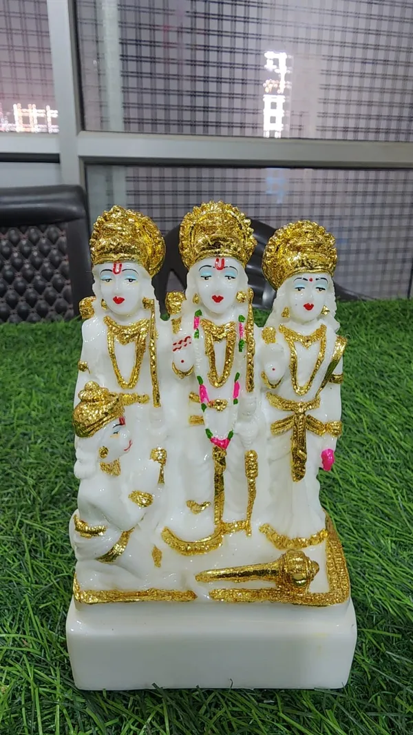 Ramdarwar_White_Gold_Marble_Statue_–_Premium_Ram_Darbar_Idol_Gold_&_White_Finish